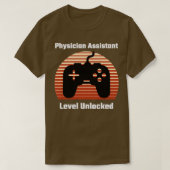 Physician Assistant Level Unlocked Gift Classic TS T-shirt (Design voorkant)
