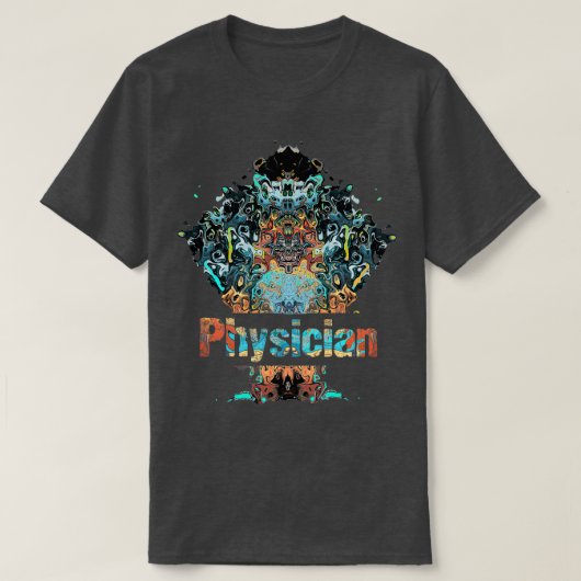 Physician job gift awesome profession and great ca t-shirt (Design voorkant)