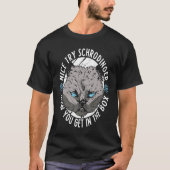 Physicist Cat Scientist Science Quantum Physics T-shirt (Voorkant)