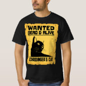 Physicist - Funny Physics Student Schrodingers Cat T-shirt (Voorkant)