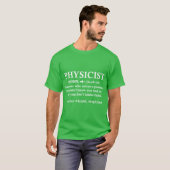 Physicist wizard scientist science physics gift fo t-shirt (Voorkant volledig)