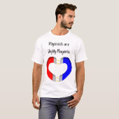 Physicists are Highly Magnetic T-shirt (Voorkant volledig)