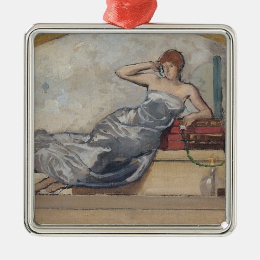 Physics, 1889 metalen ornament (Voorkant)