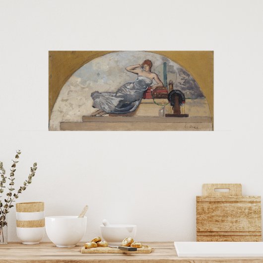 Physics, 1889 poster (Keuken)