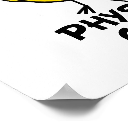 Physics Chick Poster (Hoek)