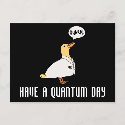 Physics Duck Briefkaart (Voorkant)