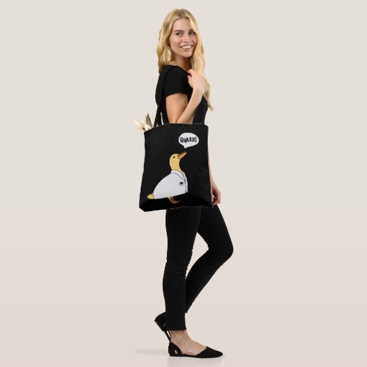 Physics Duck Tote Bag (Op model)