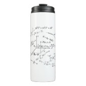 Physics equations and formulas thermosbeker (Voorkant)