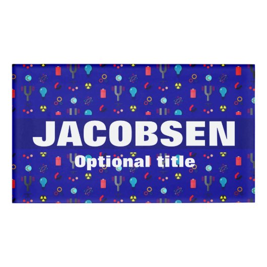 Physics Equipment Science Badge (Voorkant)