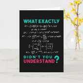 Physics formula Joke Kaart (Gele Bloem)