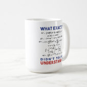 Physics formula Joke Koffiemok (Voorkant rechts)