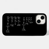 Physics Formula Square Sticker Invitation Case-Mate iPhone Case (Achterkant (horizontaal))