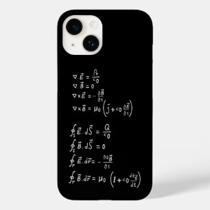 Physics Formula Square Sticker Invitation Case-Mate iPhone 14 Hoesje
