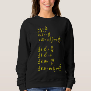 Physics Formula Square Sticker Invitation Trui