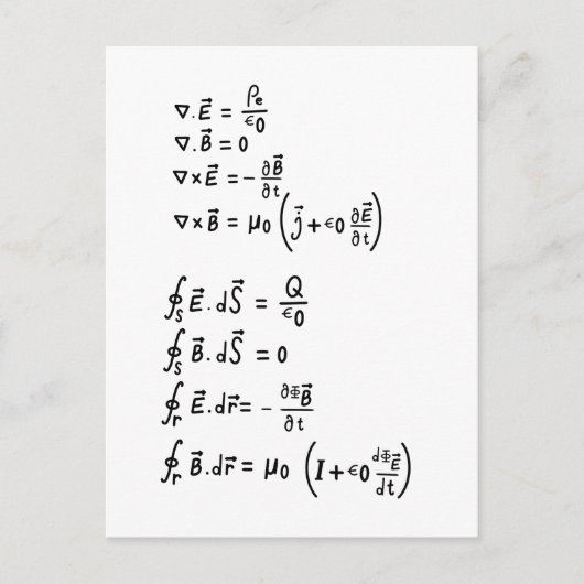 Physics Formula T-Shirt Invitation Square Sticker Briefkaart (Voorkant)