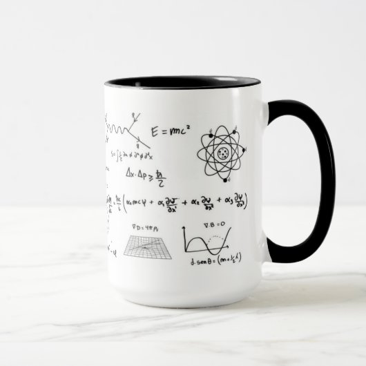 Physics formulas and diagrams Coffe Mug Mok (Rechts)