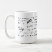 Physics Formulas Coffe Mug Koffiemok (Links)