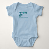 Physics Girl - Natuurkunde Romper (Voorkant)