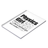 Physics Girls | Fort natuurwetenschappelijke gesch Notitieboek (Linkerzijde)