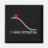 Physics I Have Tential Energy Funny  Magneet (Voorkant)