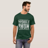 Physics Is Phun retro T-shirt (Voorkant volledig)