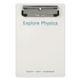 Physics Klembord – Minimaal ontwerp| Aangepast