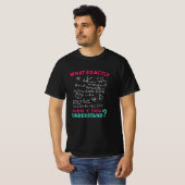 Physics Math Formula Joke T-shirt (Voorkant volledig)