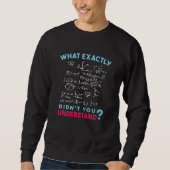 Physics Math Formula Joke Trui (Voorkant)