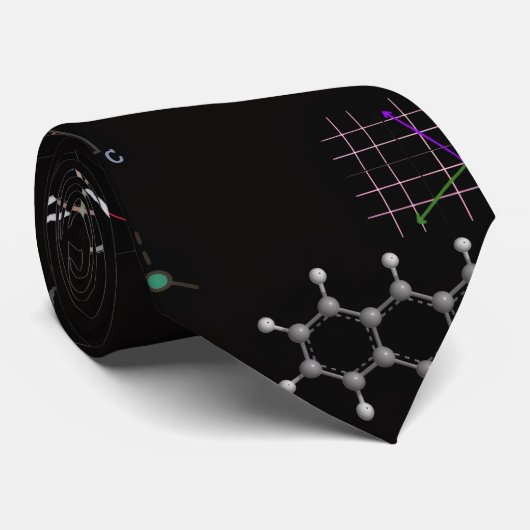 Physics Neck Tie Stropdas (Opgerold)