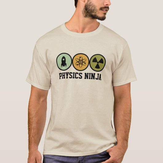 Physics Ninja T-shirt (Voorkant)