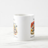 🎓Physics & Physical Sciences Custom Name & Degree Koffiemok (Center)