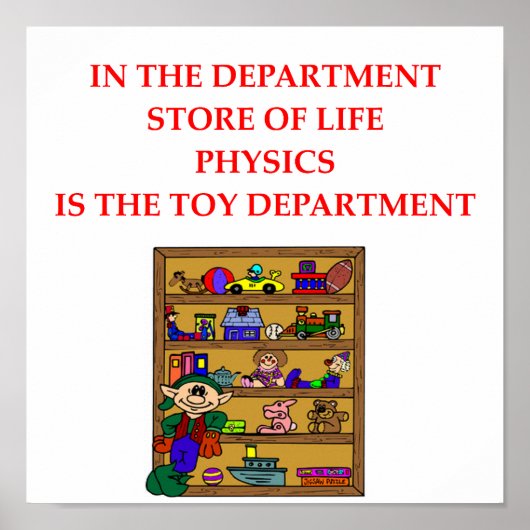 PHYSICS-poster Poster (Voorkant)