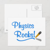 Physics Rocks Briefkaart (Voorkant / Achterkant)