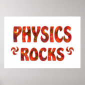PHYSICS ROCKS POSTER (Voorkant)