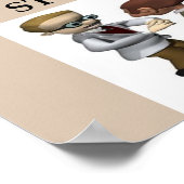 PHYSICS string theorie poster (Hoek)