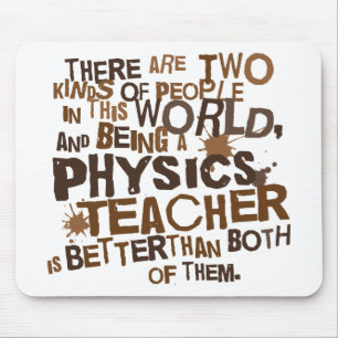 Physics Teacher Gift Muismat