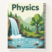 Physics Waterfall Nature Study Notebook | Science Notitieboek (Achterkant)