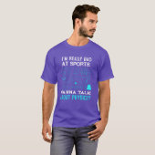 Physicseacher Really Bad At Sports NonAthletic ret T-shirt (Voorkant volledig)