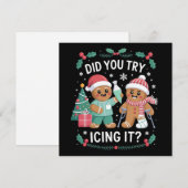 Physio Physical Therapy Did You Try Icing It Nurse Feestdagenkaart (Voorkant / Achterkant)