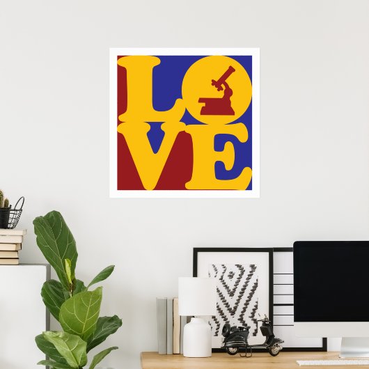 Physiology Love Poster (Thuiskantoor)