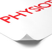 PHYSIOTHERAPY-ASSIST1443.png Poster (Hoek)
