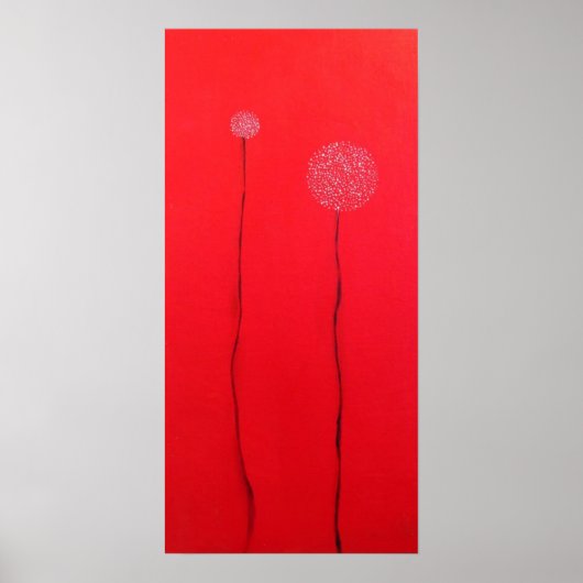 Phytoform 2 van Alizey Khan Poster (Voorkant)