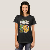 Phyton Pootjes Grappige Kat Slang Python Programme T-shirt (Voorkant volledig)