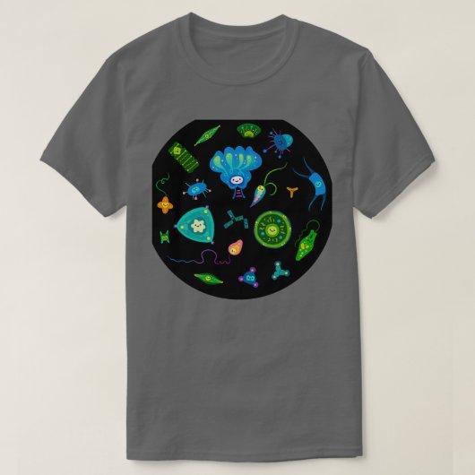 Phytoplankton 1 t-shirt (Design voorkant)