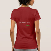 Phyzz Anahata Red T-shirt (Achterkant)