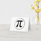 Pi π dag kaart (Gele Bloem)