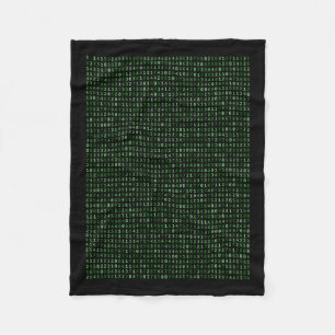 PI 2025 Digits Matrix Cool Design voor Wiskunde en Fleece Deken