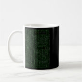 PI 2025 Digits Matrix Cool Design voor Wiskunde en Koffiemok (Links)