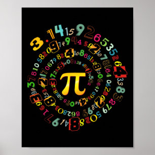Pi 314 Wiskunde Pi Lovers Boy Girl Meisje Peuter M Poster