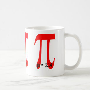 Pi = 3,14159265 koffiemok